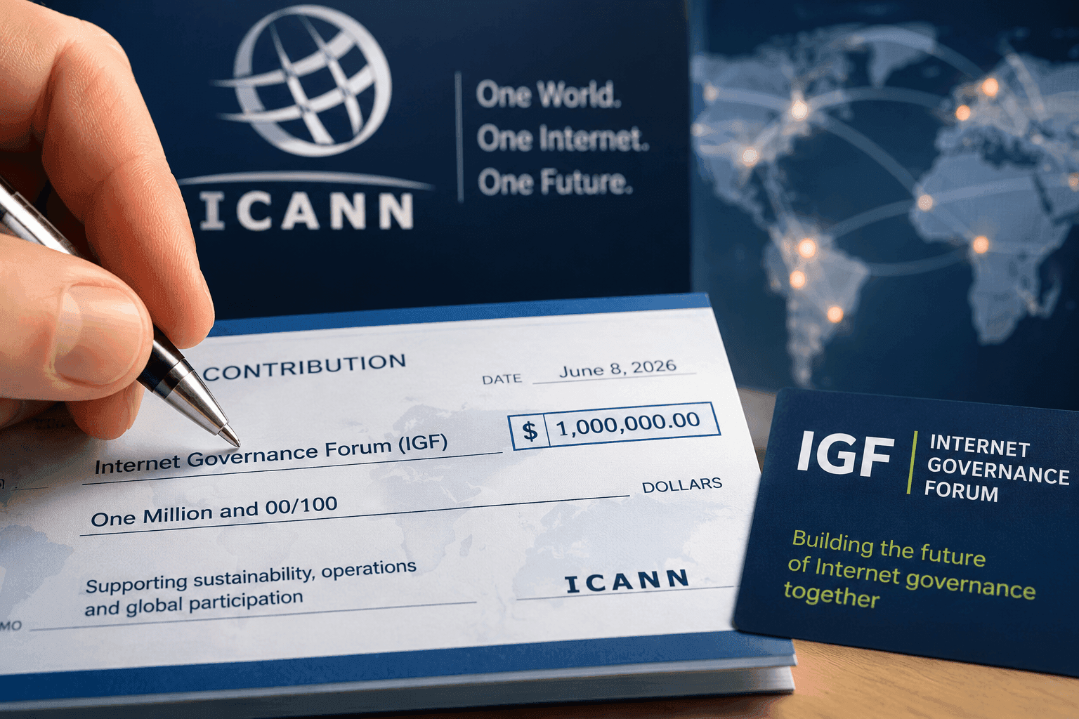 ICANN Commits US$1 Million to Support the Future of the Internet Governance Forum