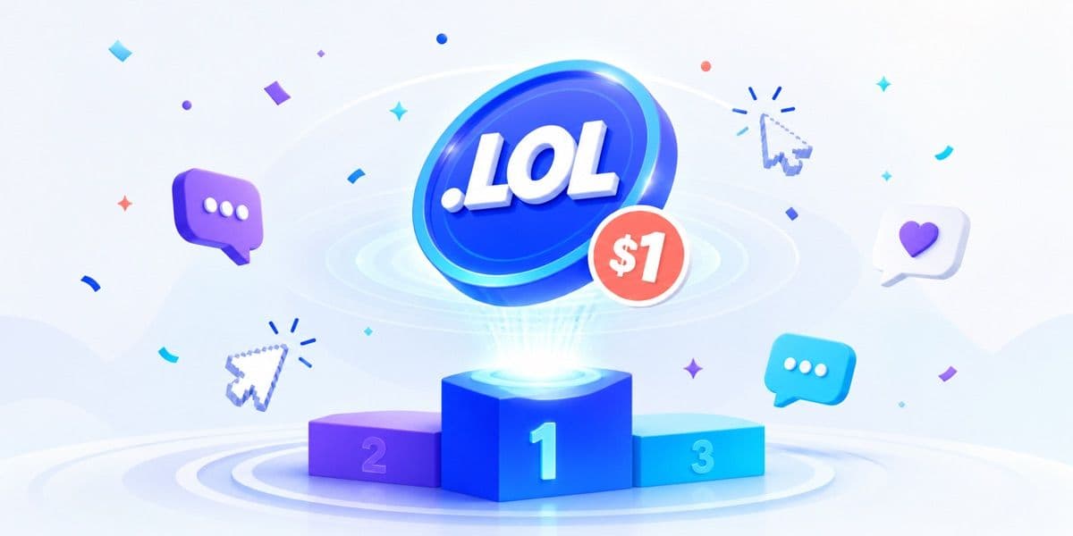 Outbid.lol Surpassed $250K in 13 Days — Get Your .LOL for $1